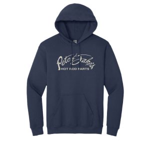 Hoodie with Pete and Jakes Logo (NAVY)